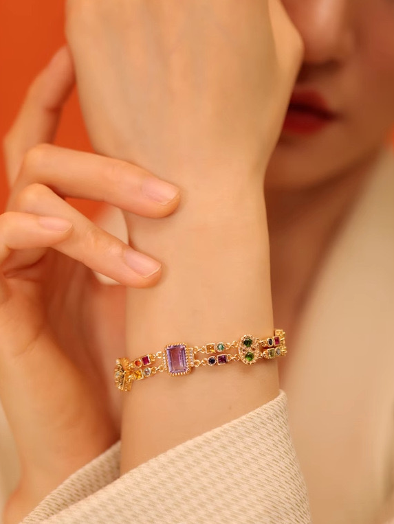 Pamela Bracelet | 24k Gold Plated